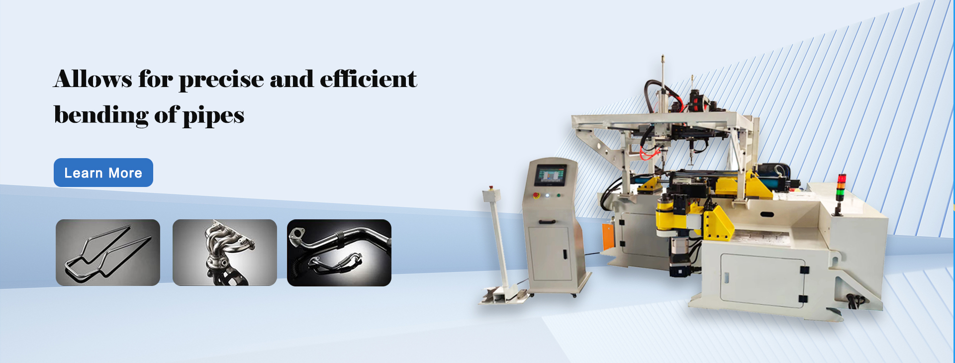 Hydraulic steel plate bending machine